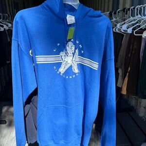 La habra navy blue hoodie